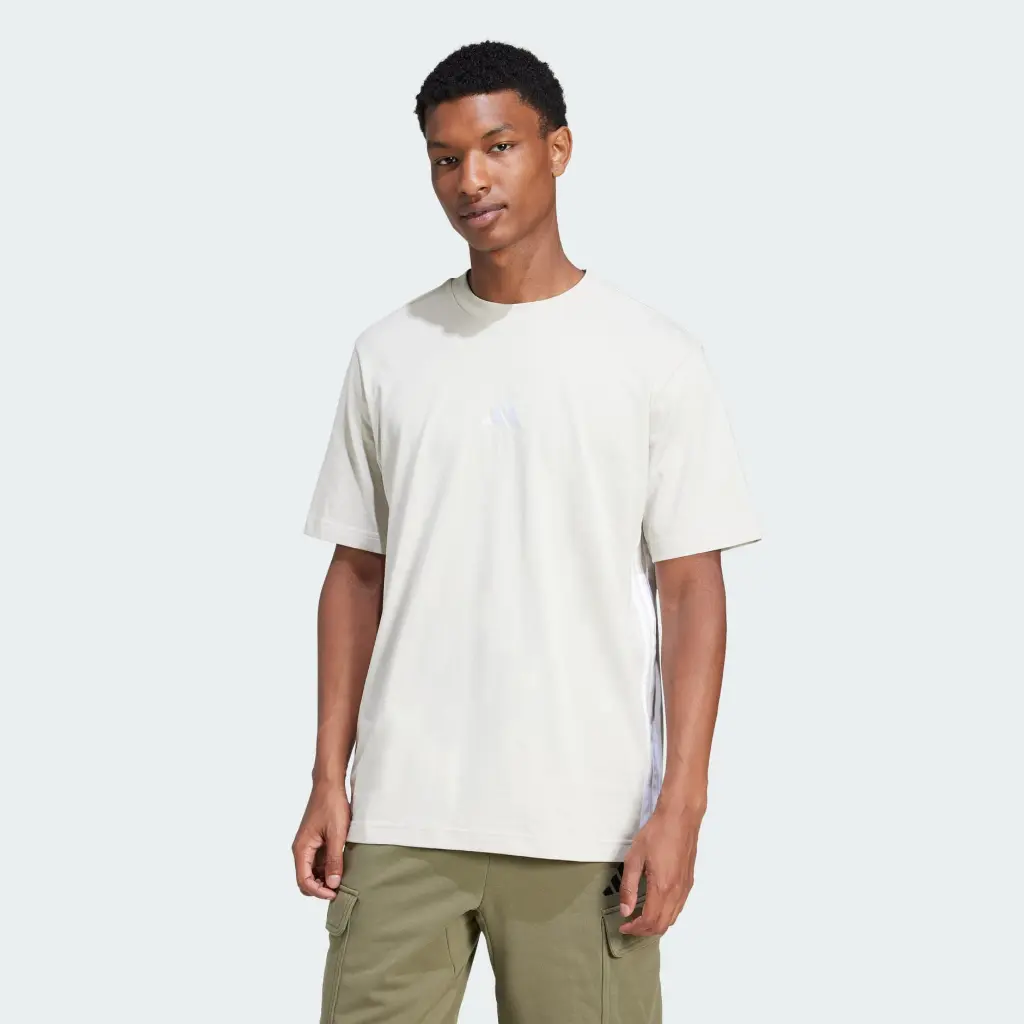JE6389 Adidas 3-Stripes Single Jersey Tee.webp
