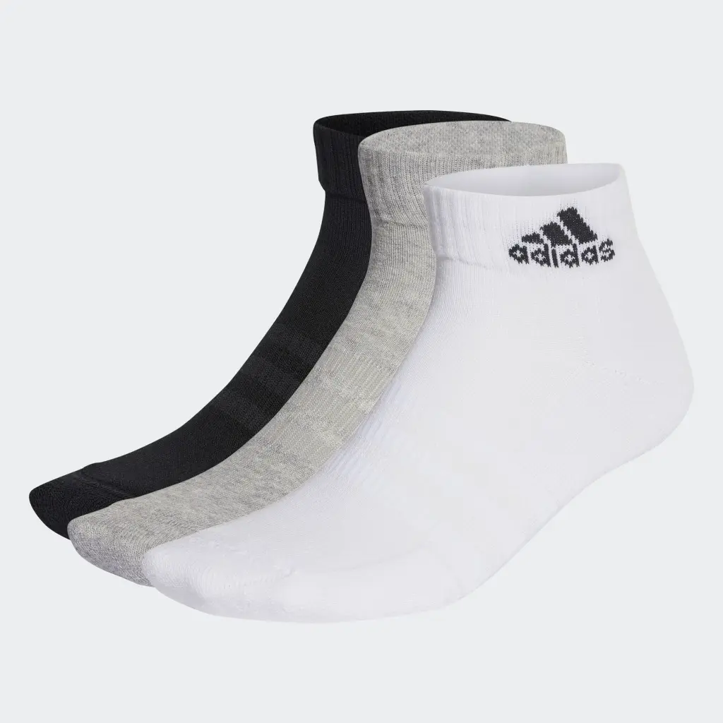 IC1281 Adidas Cushioned Ankle Socks 3 Pairs.webp