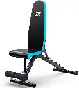JX FITNESS Adjustable Weight Bench Incline Decline Flat Workout Bench 90 Degree Upright Home Training Sit up Gym Bench.webp