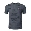 T5-6233-1 Tago Saqr Shirt Grey S/S