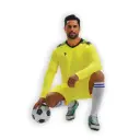 Tago T034# Al Seeb GoalKeeper Yellow