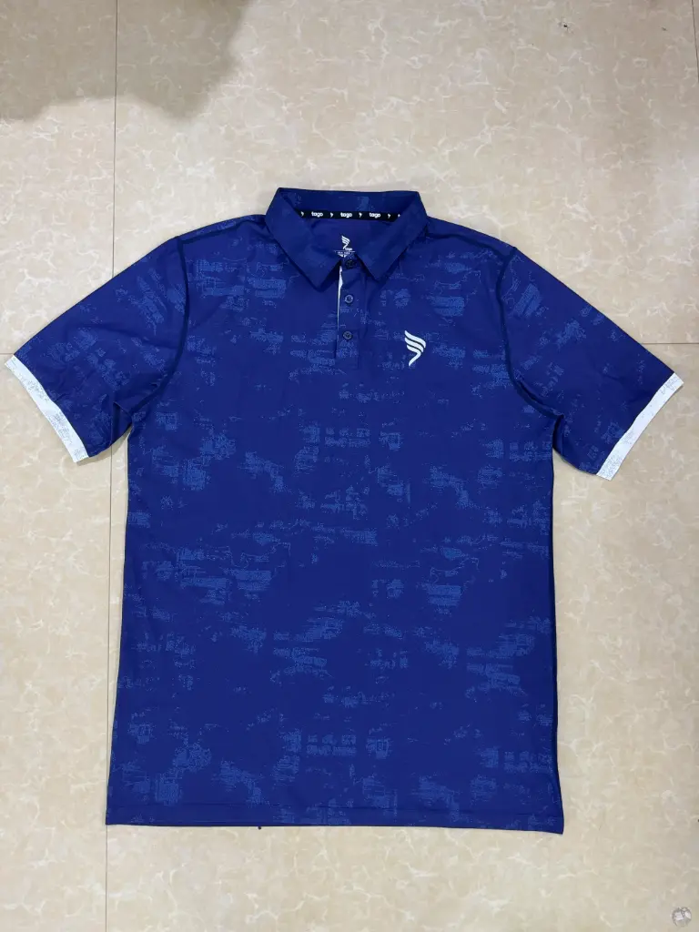 T5-6230 Tago Alpha Polo Shirt Navy/W